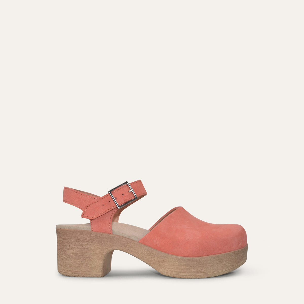 Urban Outfitters Coral Clog Loafers Calou Clogs | Dolores Coral leather Mary Jane Clog main image 4