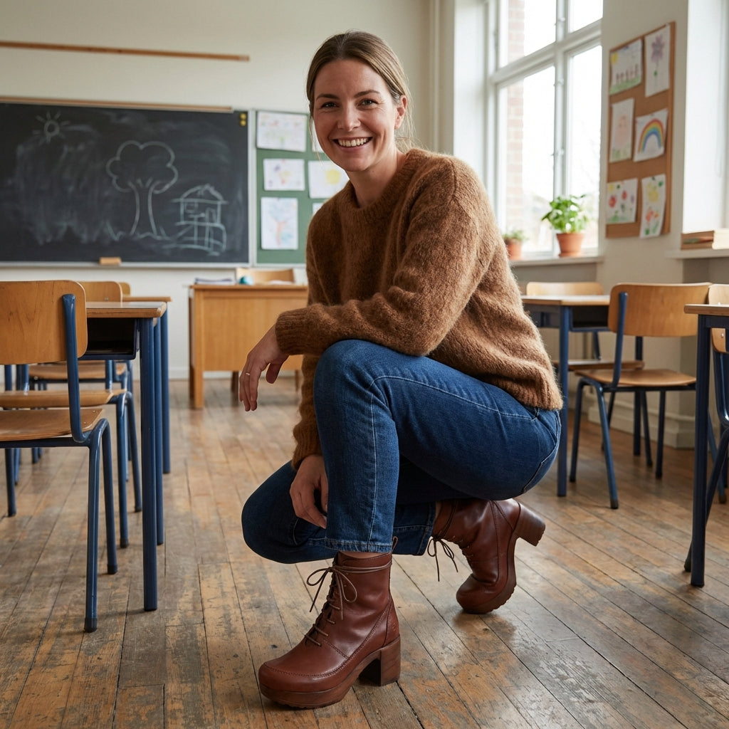 All-Day Comfort for Teachers: Calou’s Soft-Sole Clogs