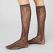 Rosa Lace Knee-Highs Brown