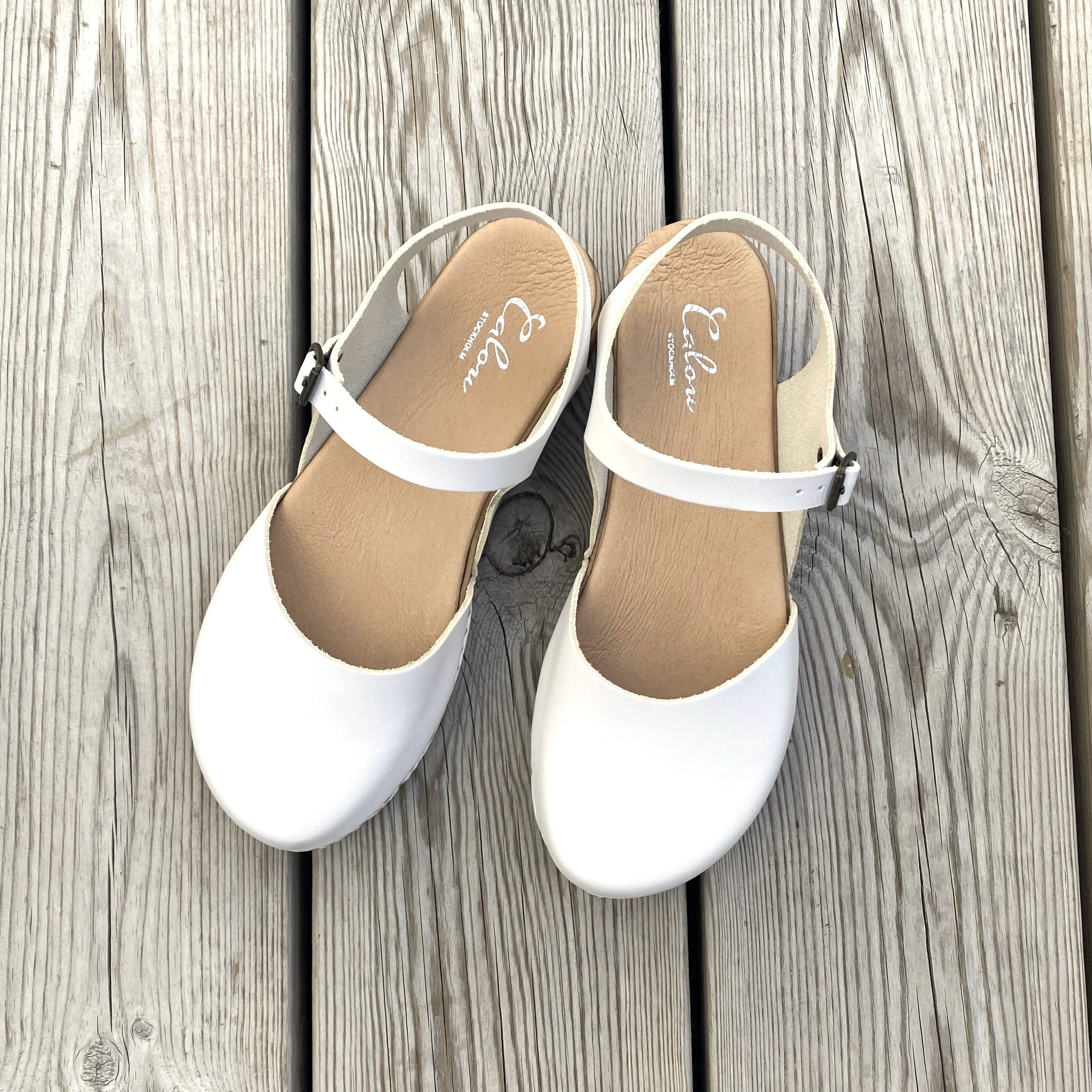 Diana White - Soft Clogs