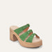 Jenny Green Suede